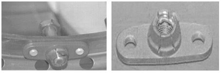 裝配后開裂形貌，螺母的開裂形貌