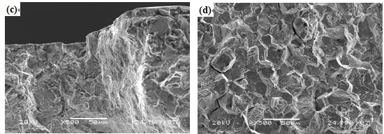 圖12-13 (c、d、e)斷口微觀形貌