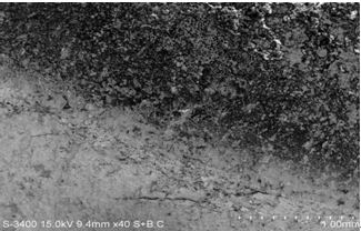 圖13-97 A、B區(qū)微觀形貌